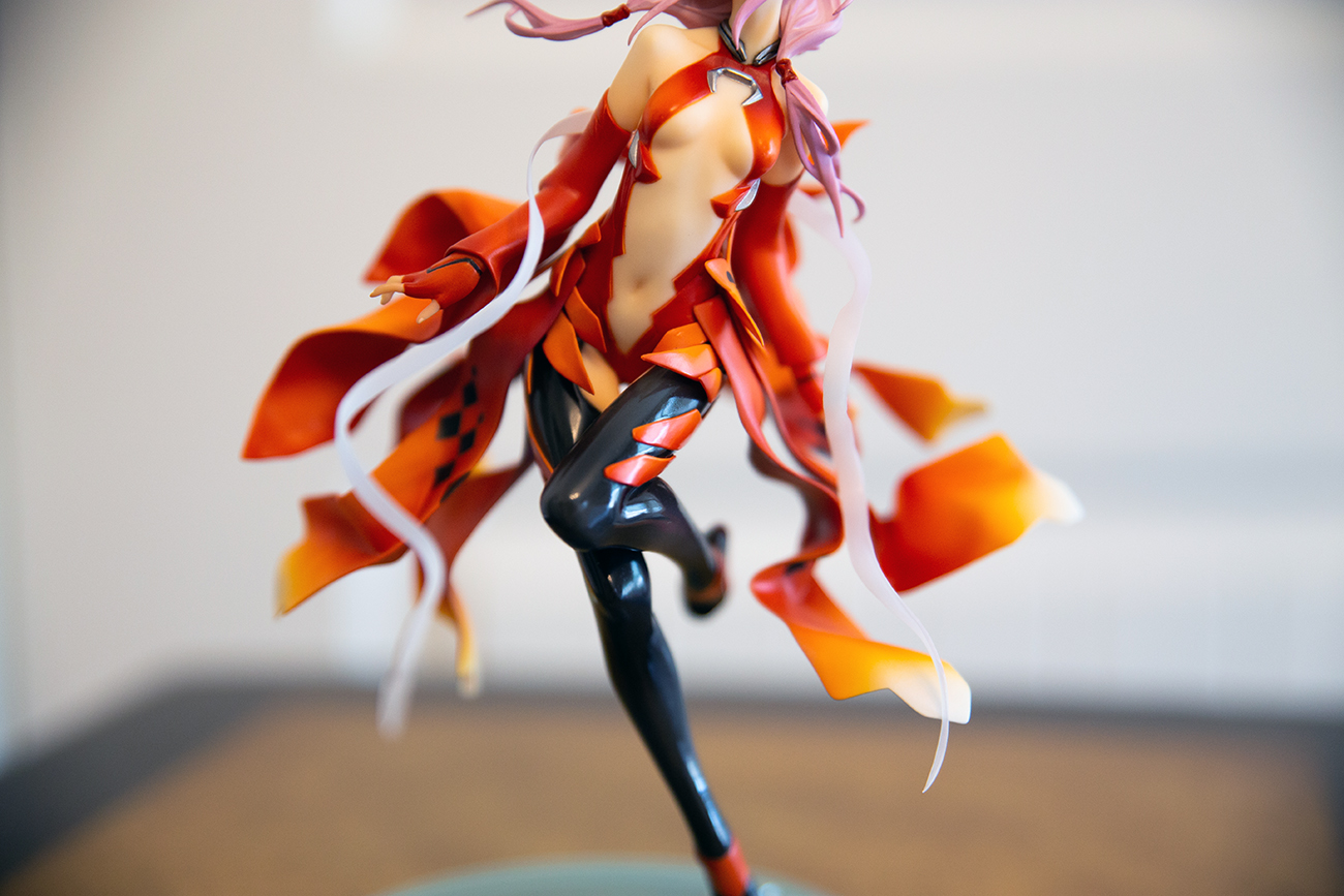 Dress guilty crown pink hair red eyes redjuice ribbons white